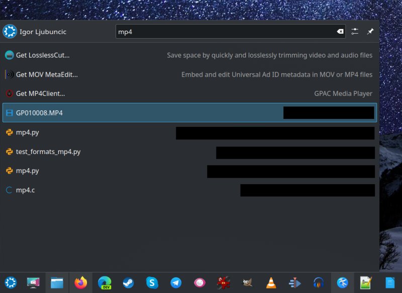 Search results, despite filters
