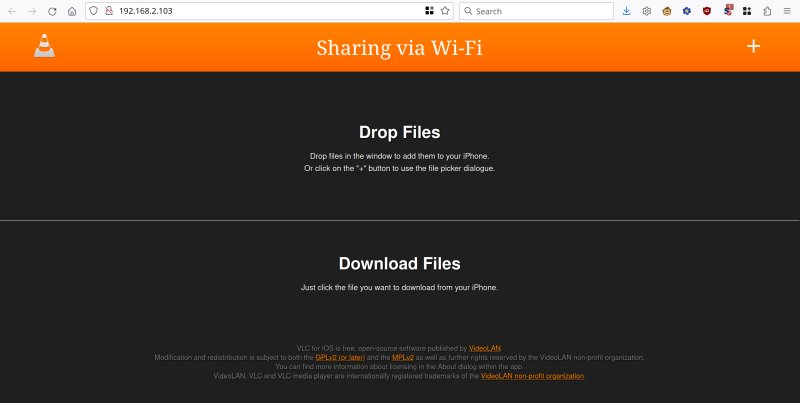 Web server, open in browser