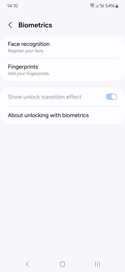 Biometrics