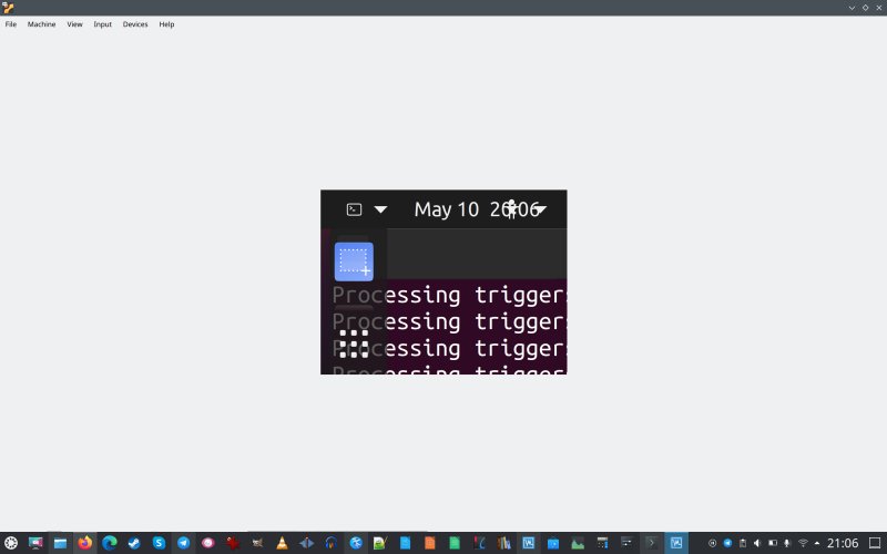 VirtualBox, display, resolution