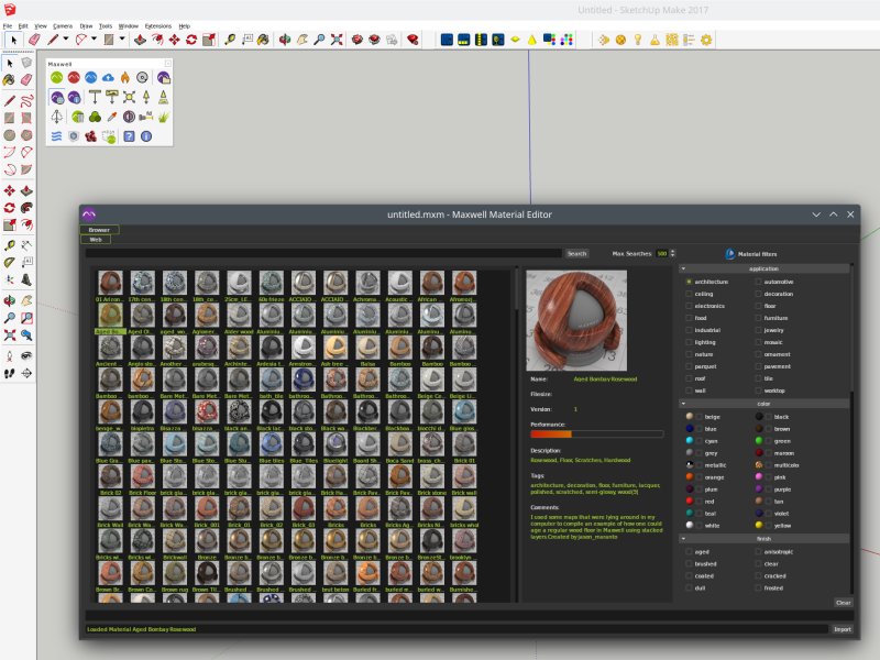 Materials Editor in SketchUp
