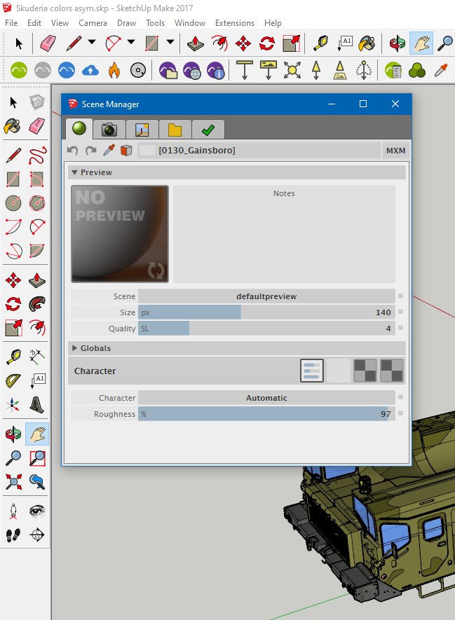 Scene Manager works in Windows