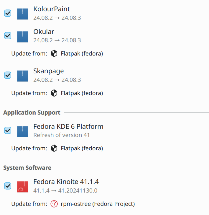 Sources, more details