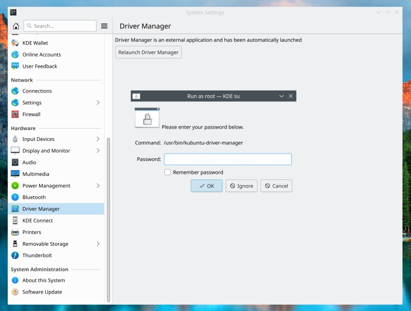 Launch external application