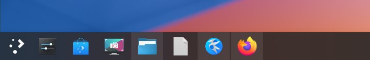 Firefox icon, taskbar