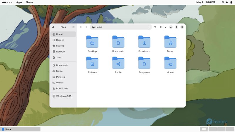 Gnome Classic, Files, window buttons