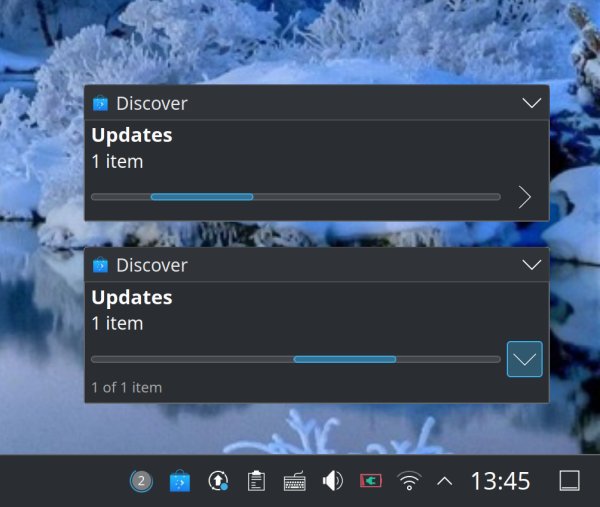 Discover not doing much