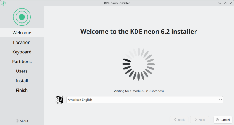 Waiting for 1 module message