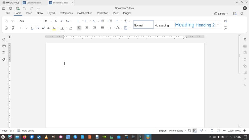 Document, default layout