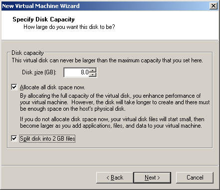 Split into smaller files