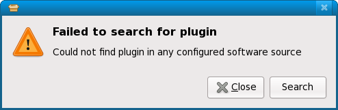 No plugins found