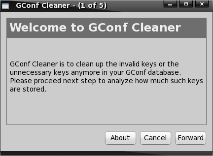 Gconf Cleaner