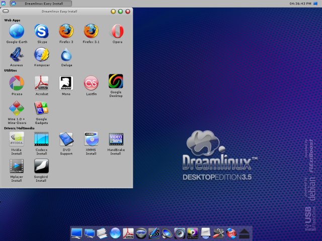 Dreamlinux easy install 2