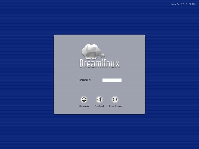 Dreamlinux login