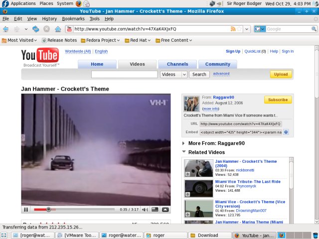 Fedora flash installed