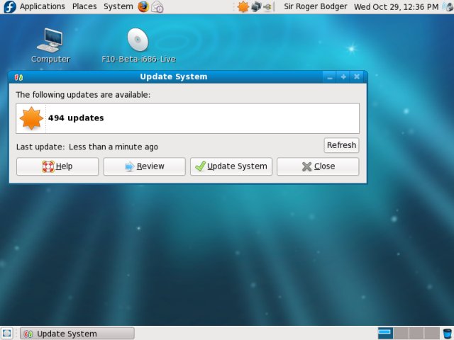 Fedora updates 2