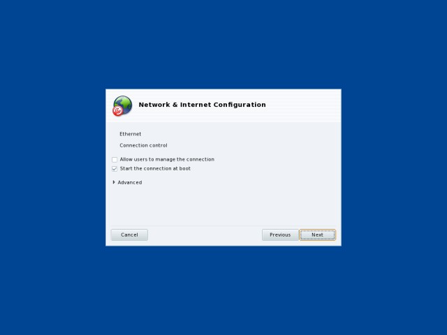 Mandriva network configuration 5