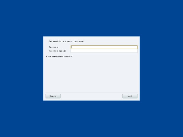 Mandriva root password