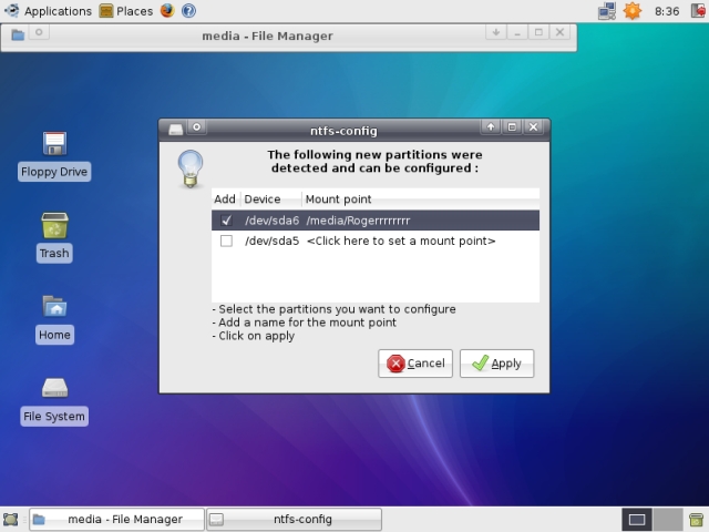 ntfs-config mount another