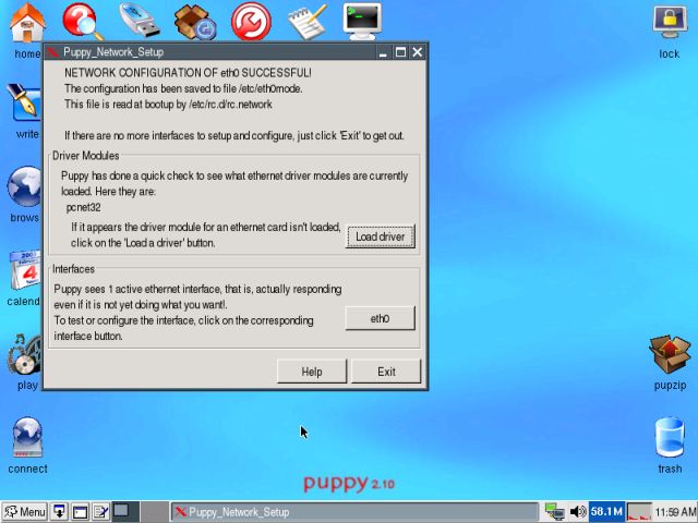 Puppy network wizard 5
