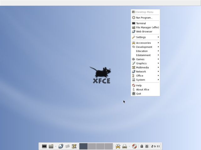 Slackware xfce desktop 2