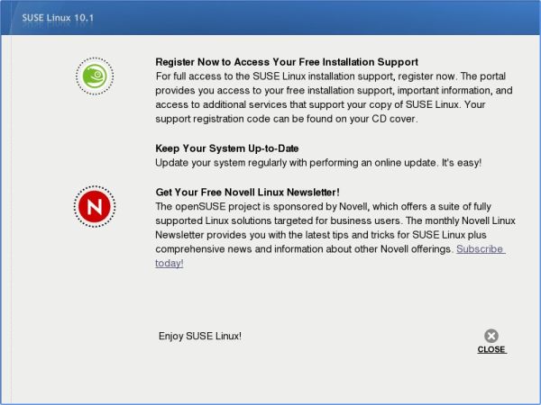 SUSE register