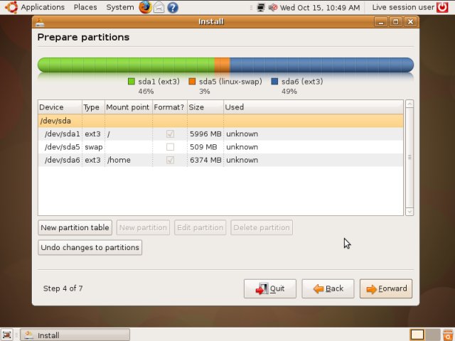 Ubuntu 8.10 install 5