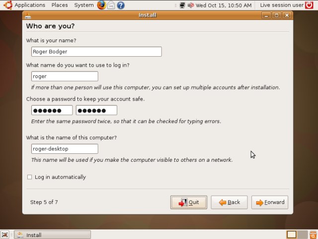 Ubuntu 8.10 install 6