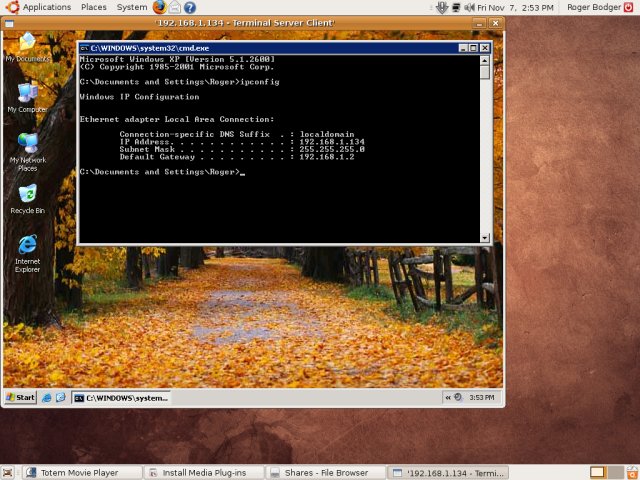 Ubuntu terminal server