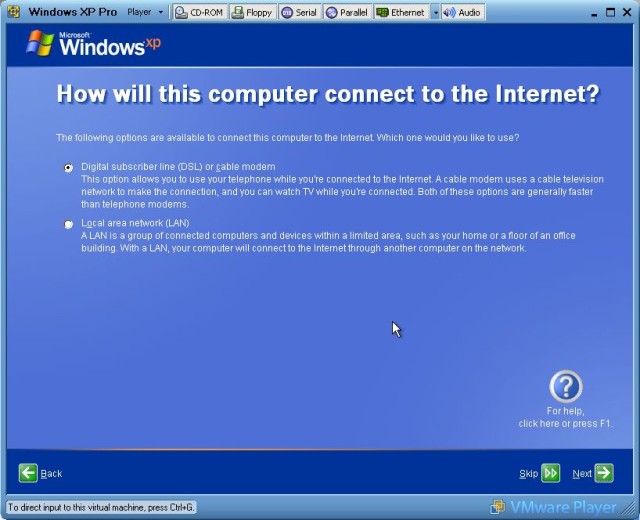 Internet connections