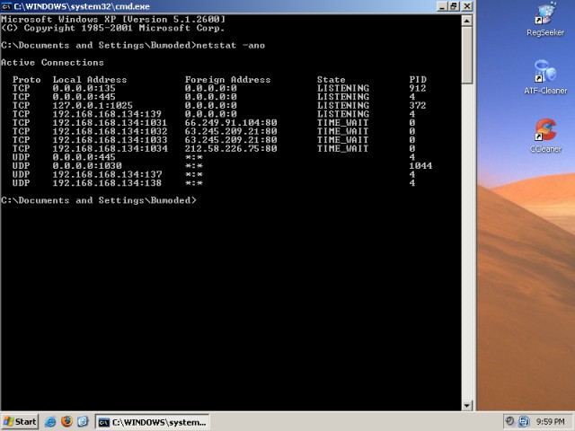 XP profiles ports testing