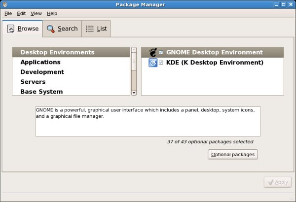 Package manager