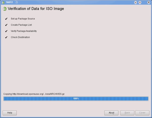 Verifying ISO