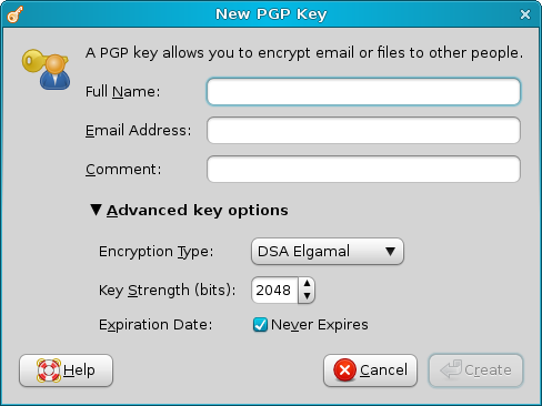 New PGP key