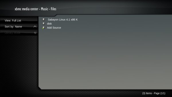 XBMC 3