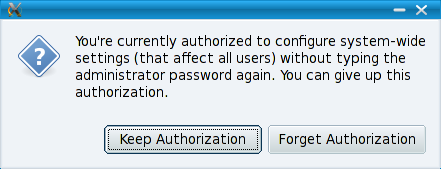Authorization