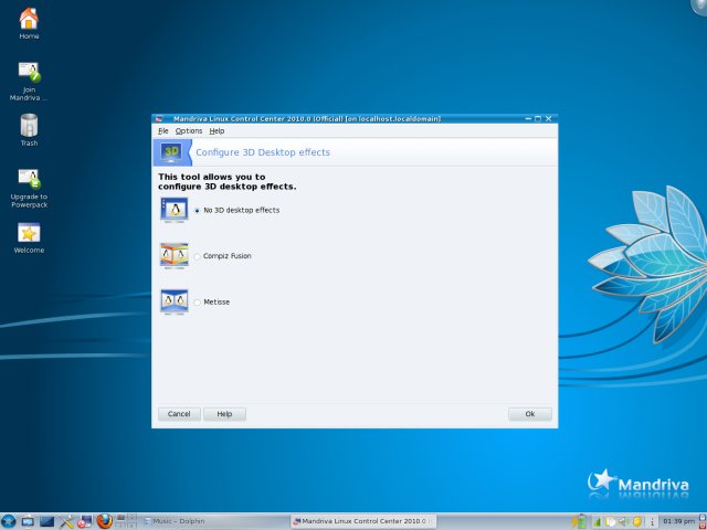 Choose desktop manager