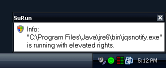 SuRun another prompt