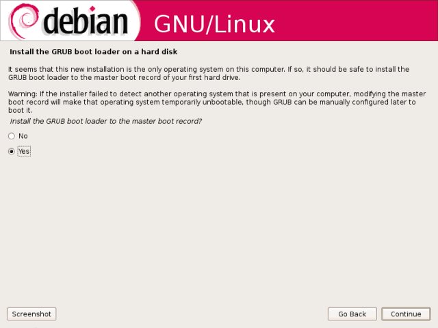 Grub config