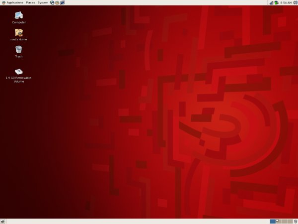 RHEL desktop