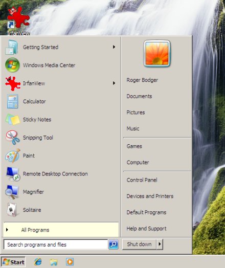 Start menu classic theme