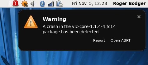 VLC crash