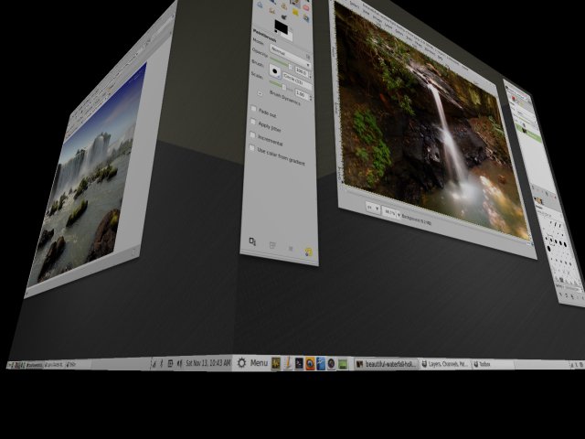 Linux Mint Julia Compiz