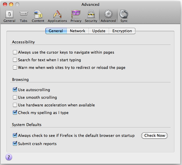 Disable HW acceleration
