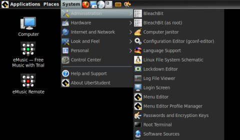 BleachBit in UberStudent