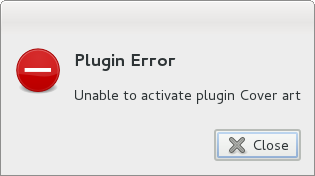 Plugin error