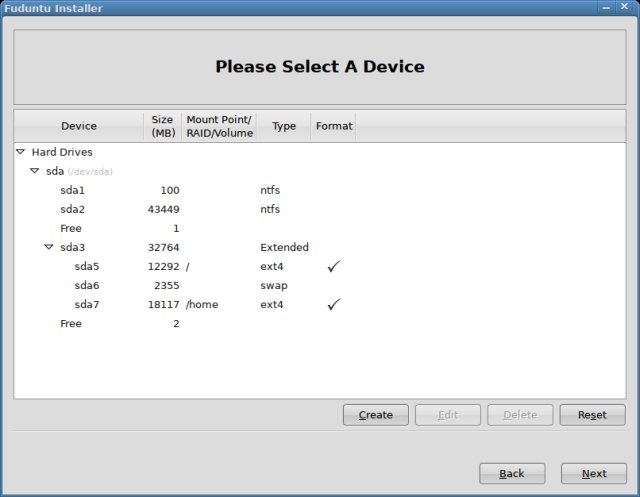 Partitioning