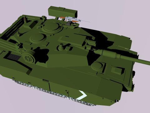 Rendered tank image