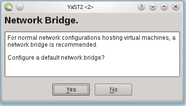 Automatic bridge configuration