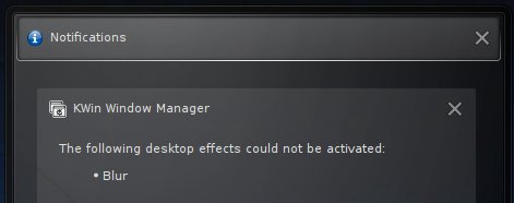 Could not blur windows